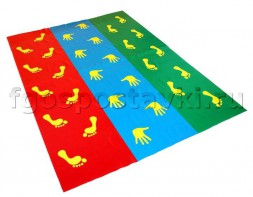 Коврик координационный "Мы идем-3" (2х слойная кожа) - fgospostavki.ru - Самара