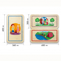 Набор стеновых панелей «Мои увлечения - Любимые занятия» - fgospostavki.ru - Самара