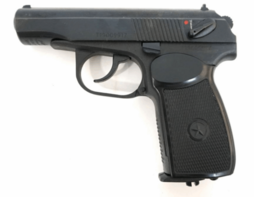 Массогабаритный лазерный макет пистолет Макарова ПМ со встроенным лазерным модулем и аккумуляторной батареей - fgospostavki.ru - Самара