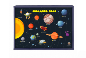 Интерактивная светозвуковая панель «Космос» - fgospostavki.ru - Самара
