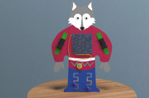 Бизиборд «Серый волчонок» - fgospostavki.ru - Самара