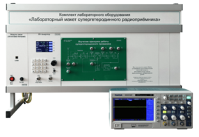 Комплект лабораторного оборудования «Лабораторный макет супергетеродинного радиоприёмника»  - fgospostavki.ru - Самара