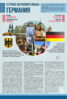 Стенд "О стране изучаемого языка" (Германия) - fgospostavki.ru - Самара