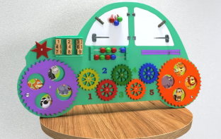 Бизипанель «Машинка» - fgospostavki.ru - Самара