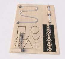 Настенная панель для эрготерапии - fgospostavki.ru - Самара