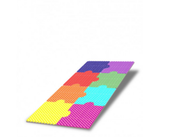 Настенная панель «Разноцветные пазлы» - fgospostavki.ru - Самара