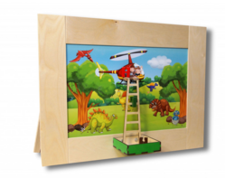 Тактильно-развивающая панель «Лестница» - fgospostavki.ru - Самара