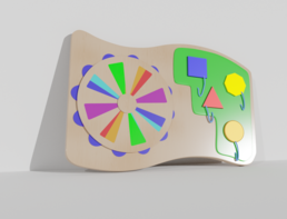 Тактильно-развивающая панель «Яркие краски» - fgospostavki.ru - Самара