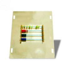 Тактильно-развивающая панель «Цветные счеты» - fgospostavki.ru - Самара