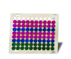 Тактильно-развивающая панель «Цветные фигурки» - fgospostavki.ru - Самара