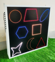 Панель интерактивная со светящимися цветными фигурами - fgospostavki.ru - Самара