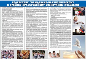 Стенд "Содействие гражданско-патриотическому и духовно-нравственному воспитанию молодежи" - fgospostavki.ru - Самара