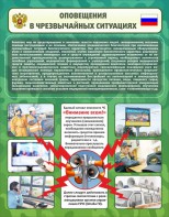 Стенд "Оповещения в чрезвычайных ситуациях" - fgospostavki.ru - Самара