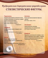 Стенд "Стилистические фигуры" Вариант 2 - fgospostavki.ru - Самара