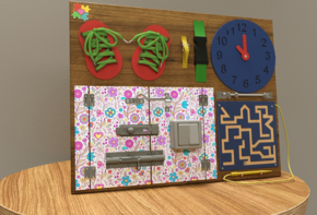 Бизиборд «Для девочек» - fgospostavki.ru - Самара