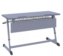 Парта NOMAD V двухместная регулируемая по высоте - fgospostavki.ru - Самара